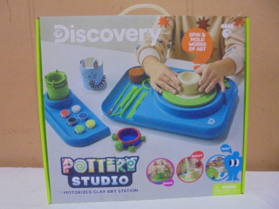 Discovery Pottery Studio Motorized Clay Art Station