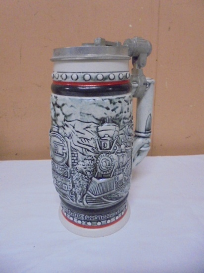 Locomotive Beer Stein