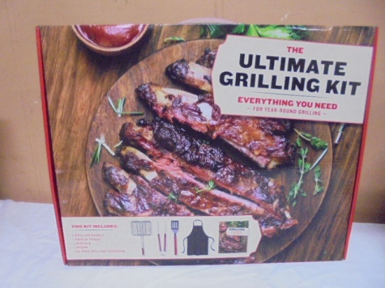 5pc Ultimate Grilling Kit
