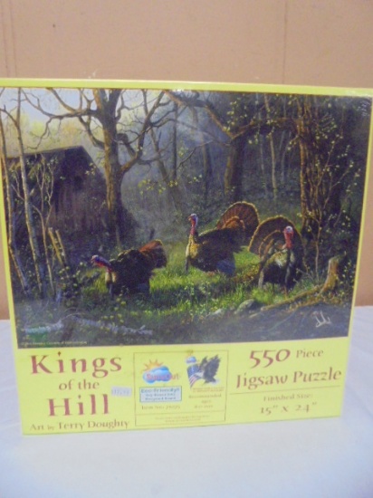 Kings of the Hill 500pc Jigsaw Puzzle