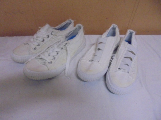 2 Like New Pair of Ladies Blowfish Shoes
