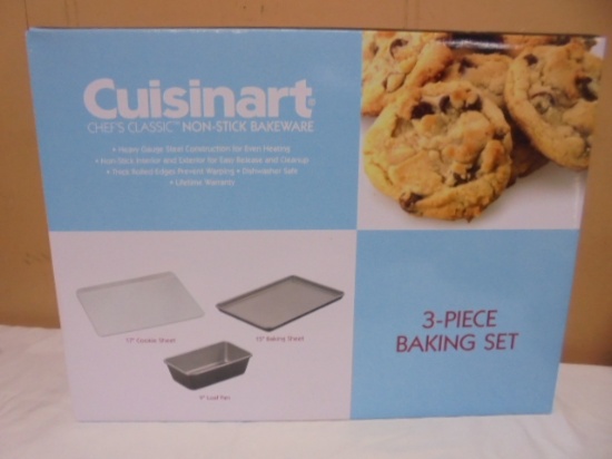 Cuisinart Chef's Classic 3pc Non-Stick Baking Set
