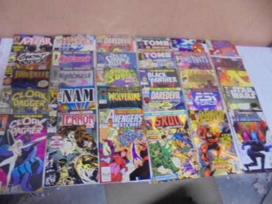 Large Group of Assorted Marvel Comic Books