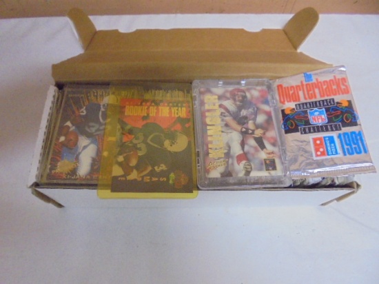 Large Box of Aassorted NFL Footbal Cards