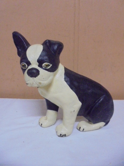 Cast Iron Bull Dog Door Stop
