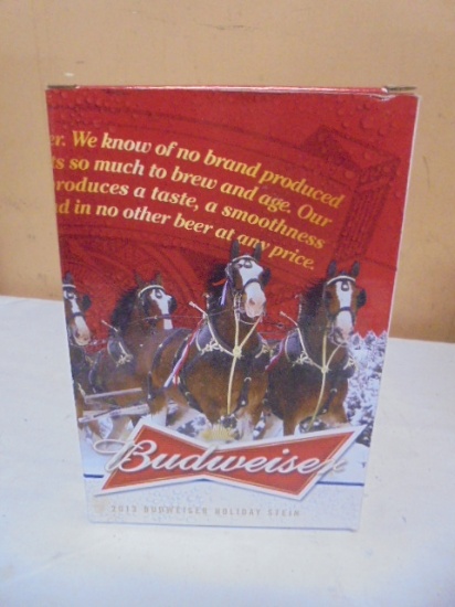 2013 Budweiser Holiday Stein