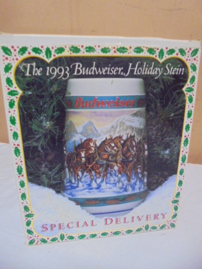 1993 Budweiser Holiday Stein