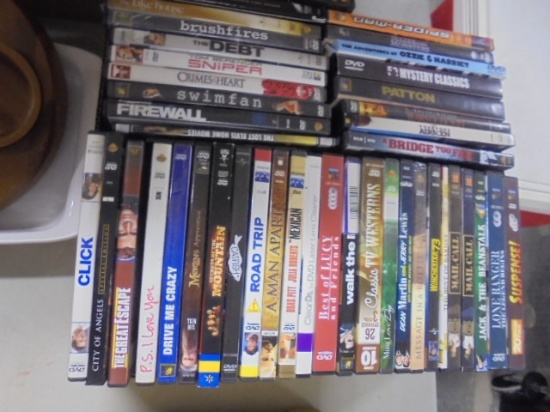Large Group of Assorted DVDs