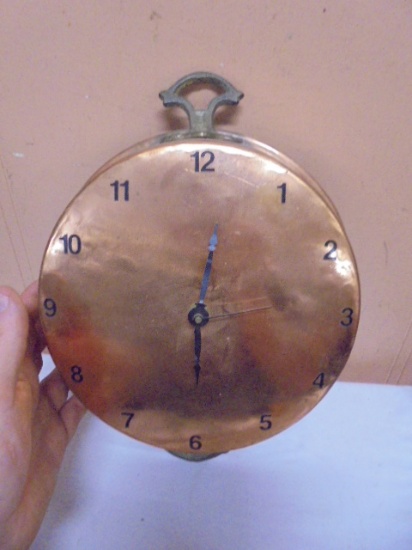 Imax Old World Copper Kitchen Clock