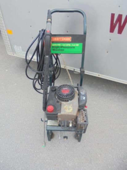 Craftsman 5.5HP 2000psi Gas Pressure Washer