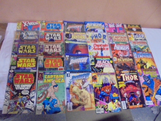 Large Group of Assorted Marvel Comic Books