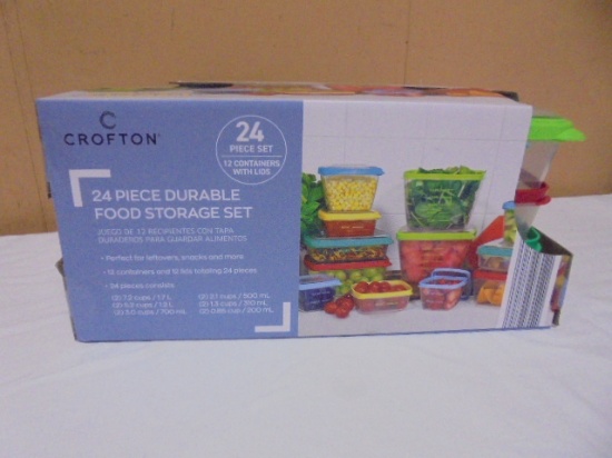 Crofton 24pc Durable Food Storage Kit