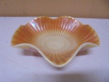 Vintage Westmorland Peach Opal Smooth Rays Bowl