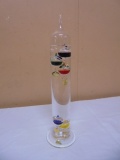 Galileo Glass Water Thermometer