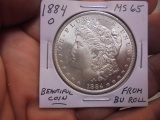 1884 O Mint Morgan Silver Dollar