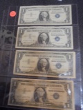 Group of (4)1957 1 Dollar Silver Certificates