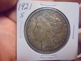 1921 S Mint Morgan Silver Dollar
