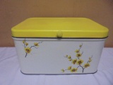 Vintage Metal Breadbox