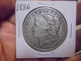 1886 Morgan Silver Dollar