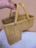 Wicker Stair Step Basket