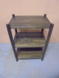 Solid Wood 3 Tier Side Stand