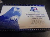 2006 US Mint 50 State Quarters Proof Set