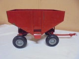 Red Ertl Pressed Steel Gravity Wagon