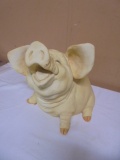 Large Happy Pig Piggy Bank
