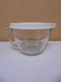 The Pampered Chef 8 Cup Glass Measuring Cup w/ Lid