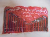 25pc Set of Hexcraft SAE & Metric Allen Wrenches
