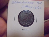 1918 Coblene Germany 10 Pfenning