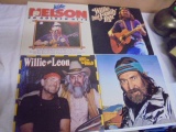Group of 16 Willie Nelson & Waylon Jennings LP Albums