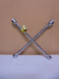 Great Neck Metric 4 Way Lug Wrench