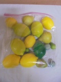 Large Group of Assorted Artificial Fuit Décor