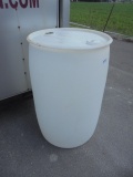 55 Gallon Plastic Rain Barrel
