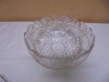 Beautiful Vintage American Brilliant Period Cut Glass Bowl