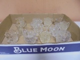 Large Group of Crystal Toothpick Holders
