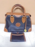 Ladies Leather Dooney & Bourke Purse w/ Matching Wallet