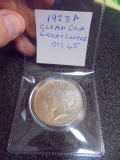 1923 P Mint Silver Peace Dollar