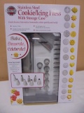 Norpro Stainless Steel Cookie/Icing Press w/ Storage Case