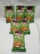 Lot of 6 Snyders 5oz Pretzel Pieces Snack Bags- Jalapeno