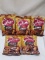 Lot of 5 Gardettos 5.5oz Snack Bags of Spicy Italian Recipe Snack Mix