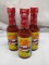 Qty 3 Hot Sauce Chile Habanero El Yucateco 4oz