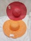 Qty 2 Summer Hats