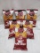 6 Uncle Rays Snack Bags of Country Style Fried BBQ Pork Rinds
