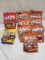 Lot of 9 Ass. Flavor BIGS Sunflower Seeds- (7) Bacon, (1) Taki, (1) Chile Limon