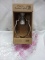 Aged Grey Finish 7.5”Dx11”T Plug-in Pendant Light- MSRP $25.00