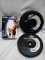 3Pc ProStrength Lot- (2) 5Lbs Weight Plates, (1) Pair of 2Lbs Ankle Weights