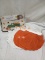 6Pc Perfect Harvest Tbl Decor Lot-(1) Tapestry Runner,(5) Lace Doilie Twin Packs