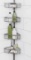 4 Tier Satin Nickel Finish Pole Caddy